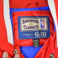 Vintage 2000s Hardwood Classics San Diego Clippers NBA Basketball Embroidered Snap Button Satin Bomber Jacket Mens 2XL / Varsity/ Streetwear from propervintagecanada