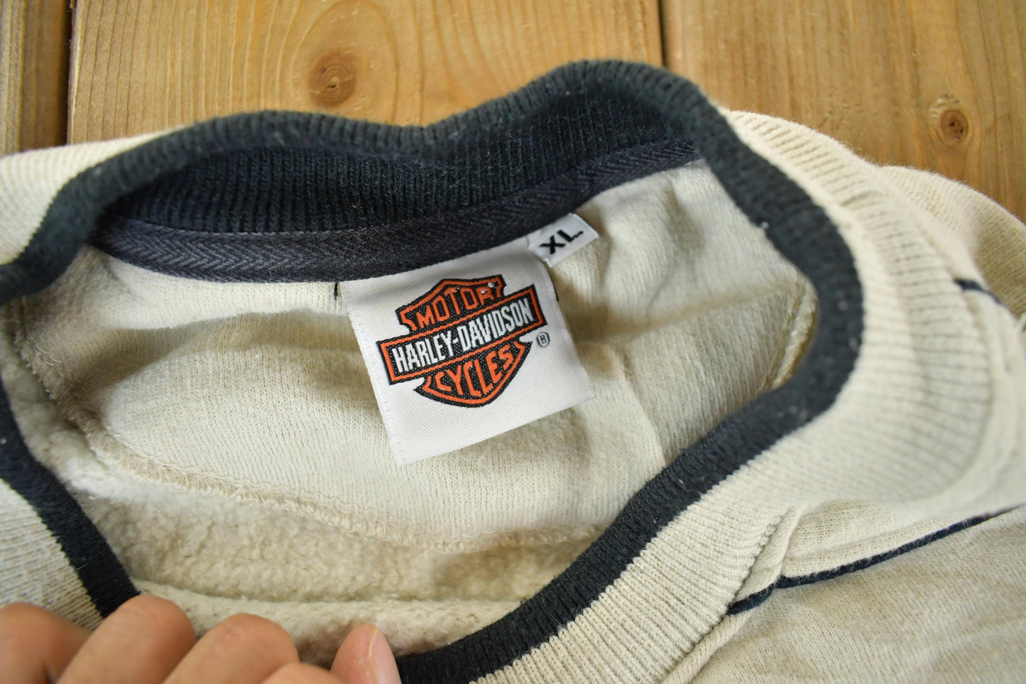 Vintage 2000s Harley Davidson Crewneck Sweatshirt Men's XL from propervintagecanada