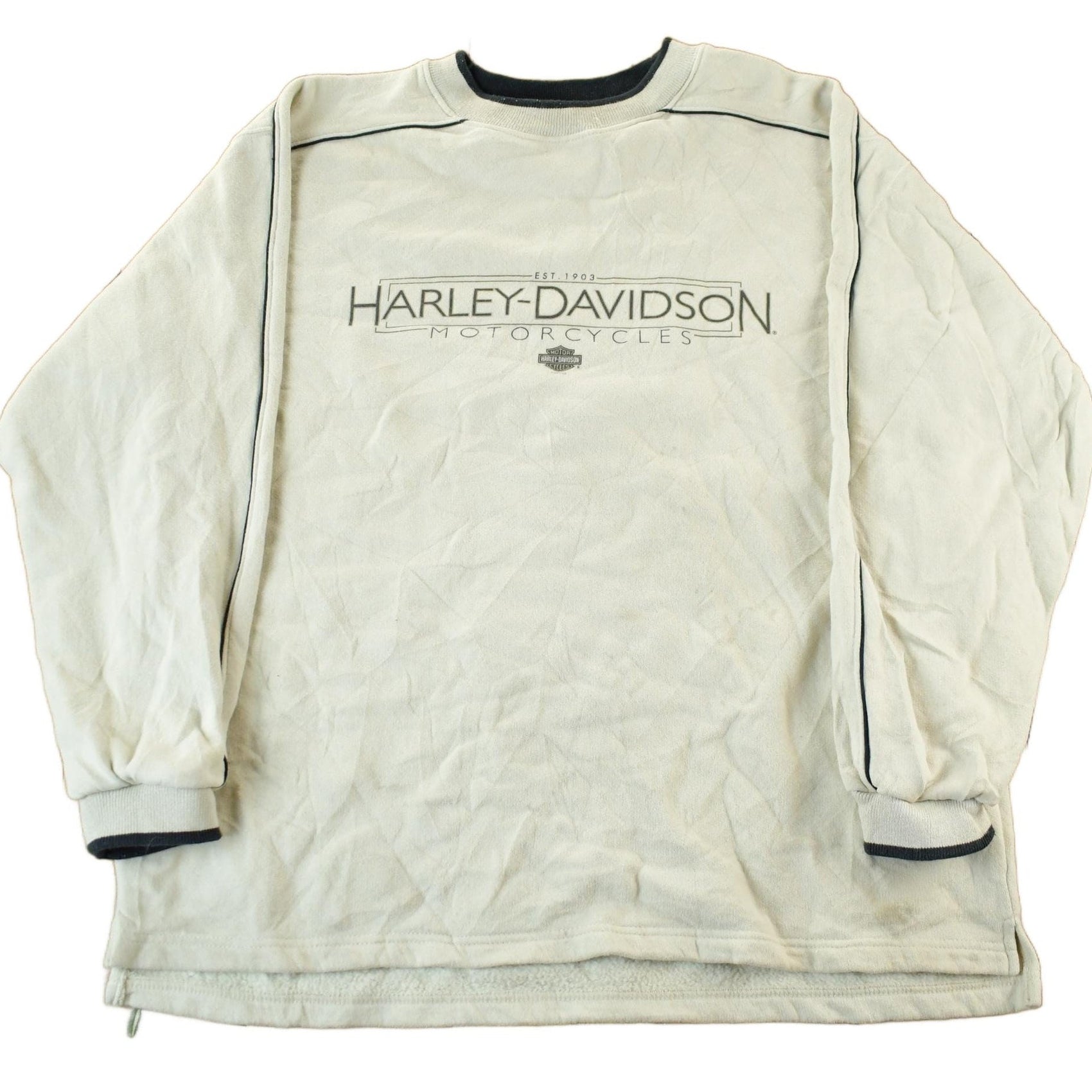 Vintage 2000s Harley Davidson Crewneck Sweatshirt Men's XL from propervintagecanada
