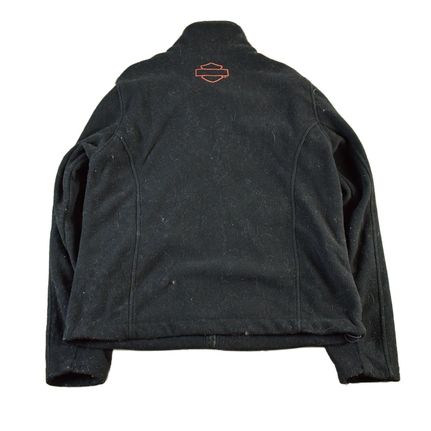 Vintage 2000s Harley Davidson Embroidered Full Zip Fleece Sweater Women's Medium from propervintagecanada
