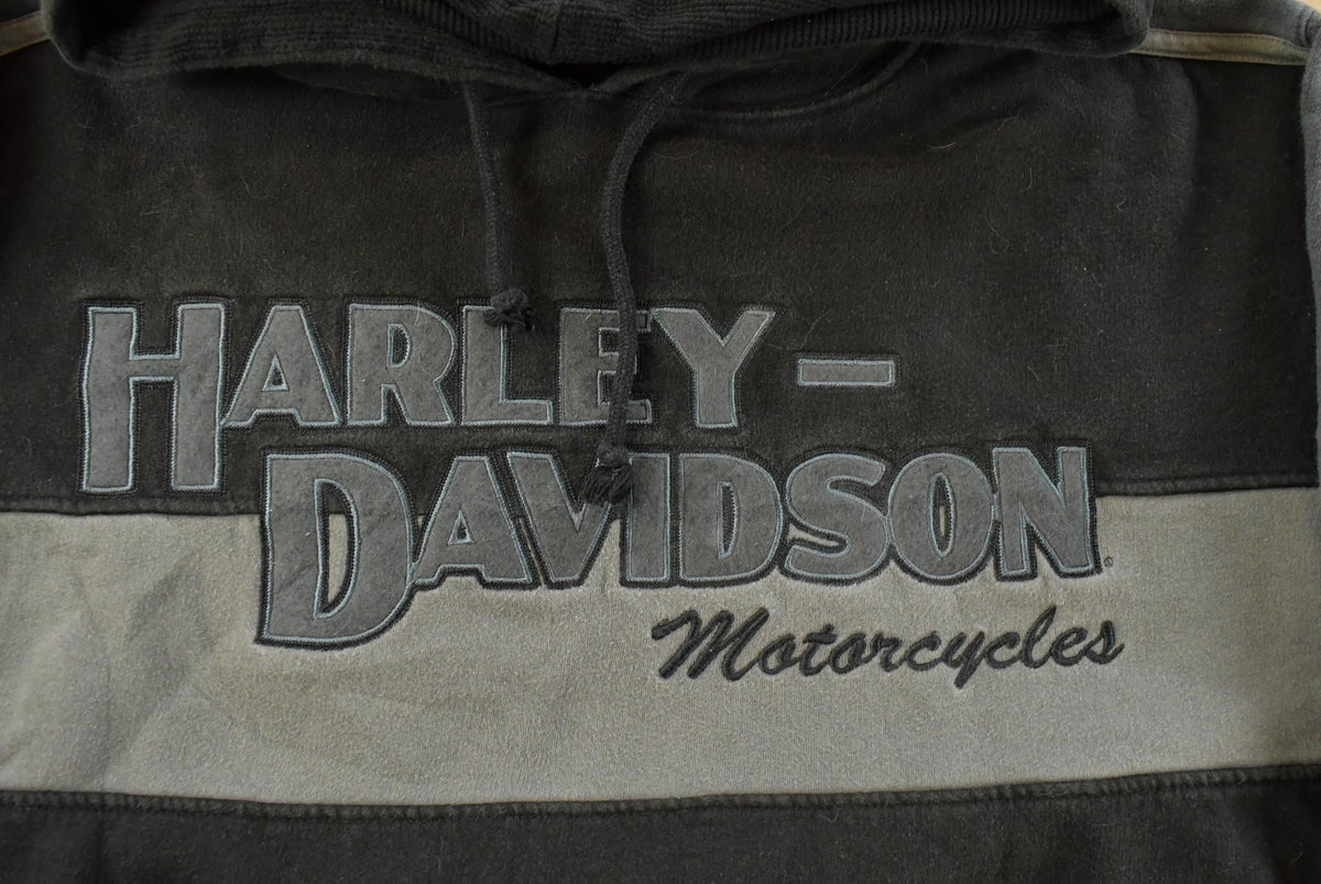 Vintage 2000s Harley Davidson Graphic Hoodie Men's 2XL from propervintagecanada