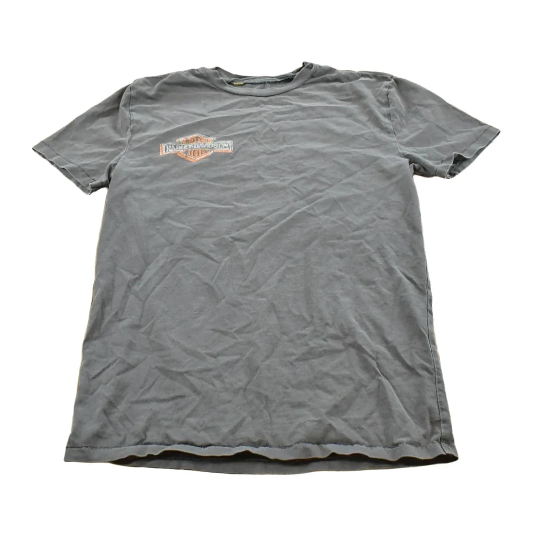 Vintage 2000s Harley Davidson Motorcycles Embroidered T-Shirt Mens S from propervintagecanada