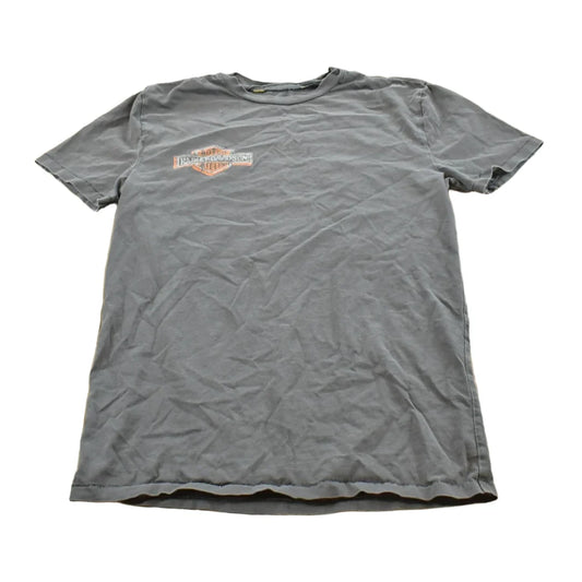 Vintage 2000s Harley Davidson Motorcycles Embroidered T-Shirt Mens S from propervintagecanada