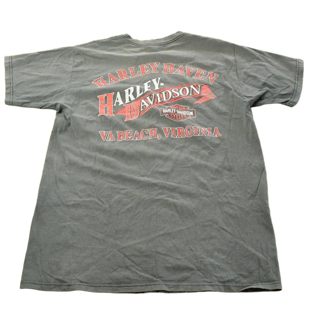 Vintage 2000s Harley Davidson Motorcycles T-Shirt Men's Large from propervintagecanada
