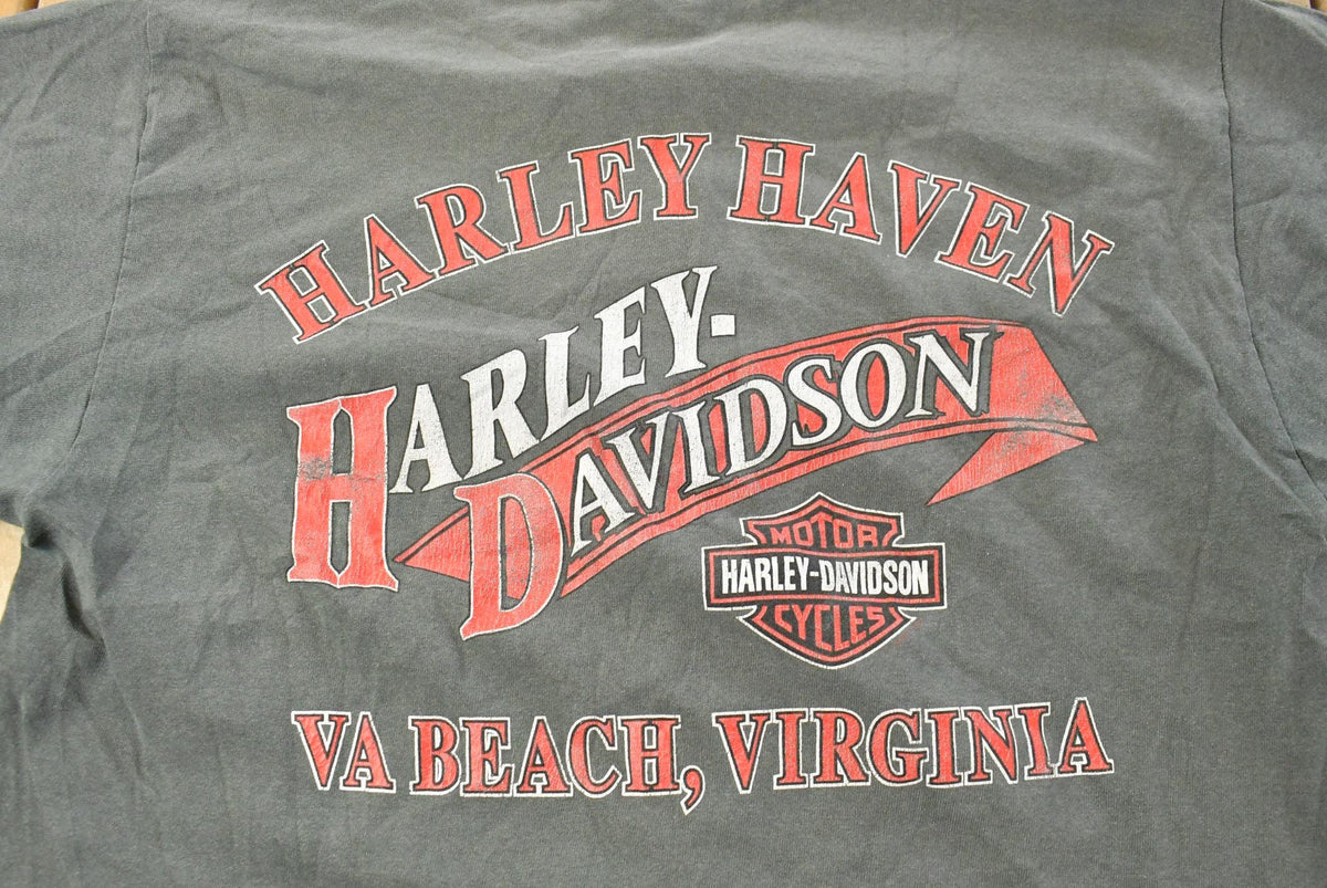 Vintage 2000s Harley Davidson Motorcycles T-Shirt Men's Large from propervintagecanada