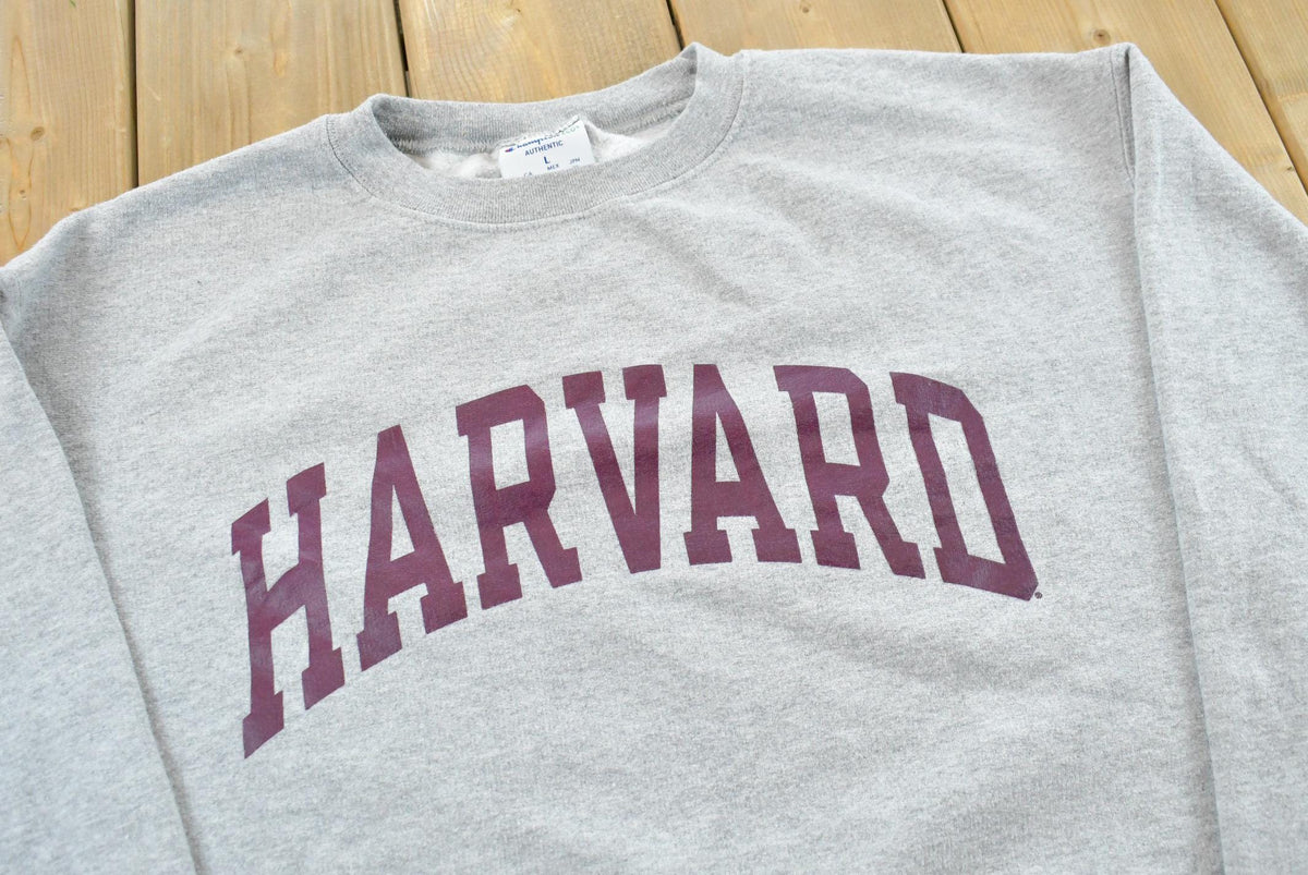 Vintage 2000s Harvard University Champion Collegiate Hoodie Men's L from propervintagecanada