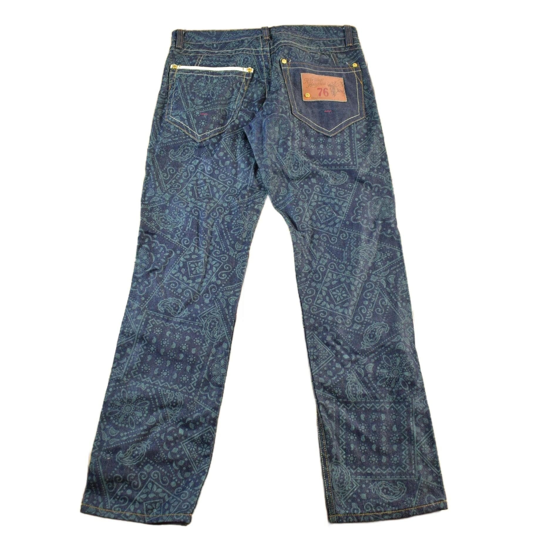 Vintage 2000s Heritage By America Jeans Men's 34 x 33 from propervintagecanada