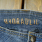 Vintage 2000s Hydraulic Low Waisted Boot Cut Denim Jeans Women's 26 x 30 from propervintagecanada