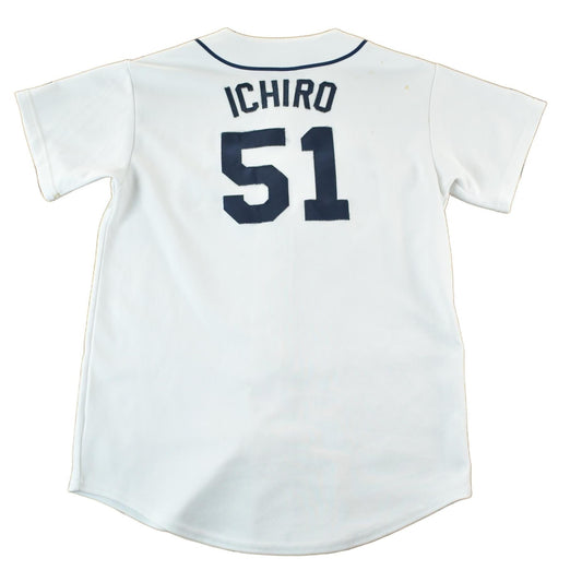 Vintage 2000s Ichiro Suzuki Seattle Mariners MLB Majestic Baseball Jersey Youth XL from propervintagecanada