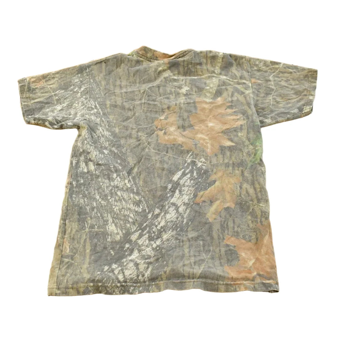 Vintage 2000s Jerzees Outdoors Realtree Camo T-Shirt Youth L from propervintagecanada