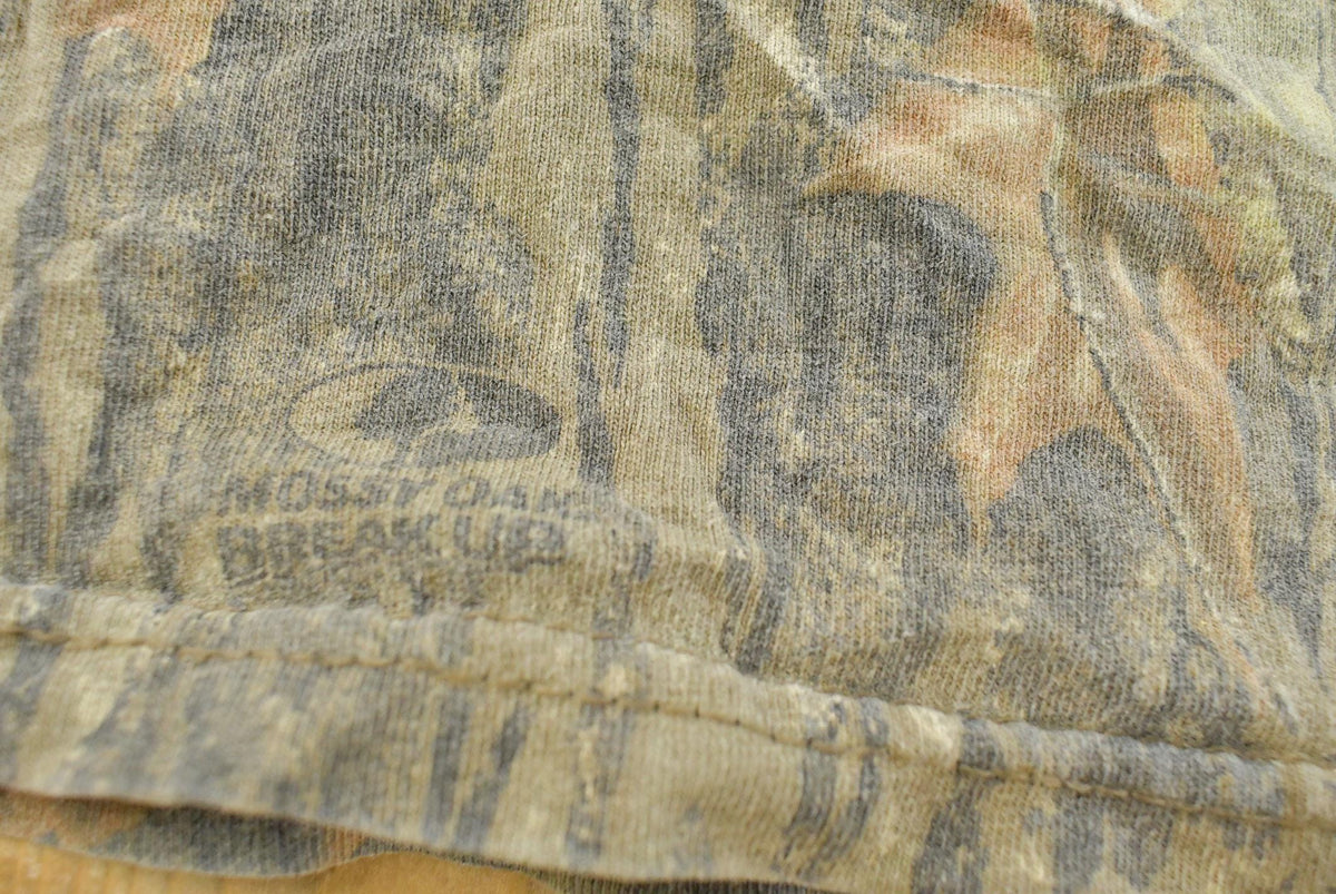 Vintage 2000s Jerzees Outdoors Realtree Camo T-Shirt Youth L from propervintagecanada