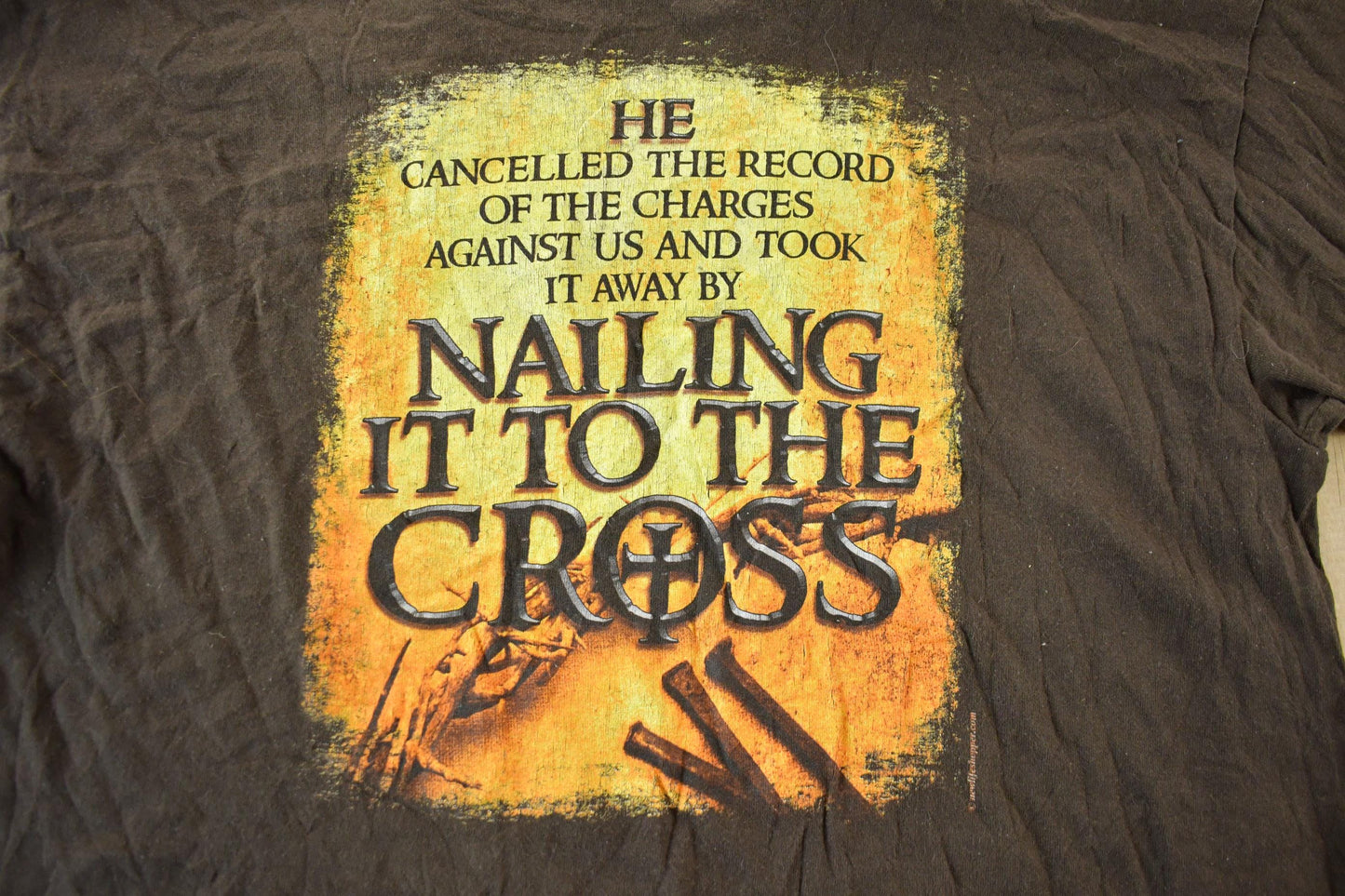 Vintage 2000s Jesus Graphic T-Shirt Men's Large from propervintagecanada