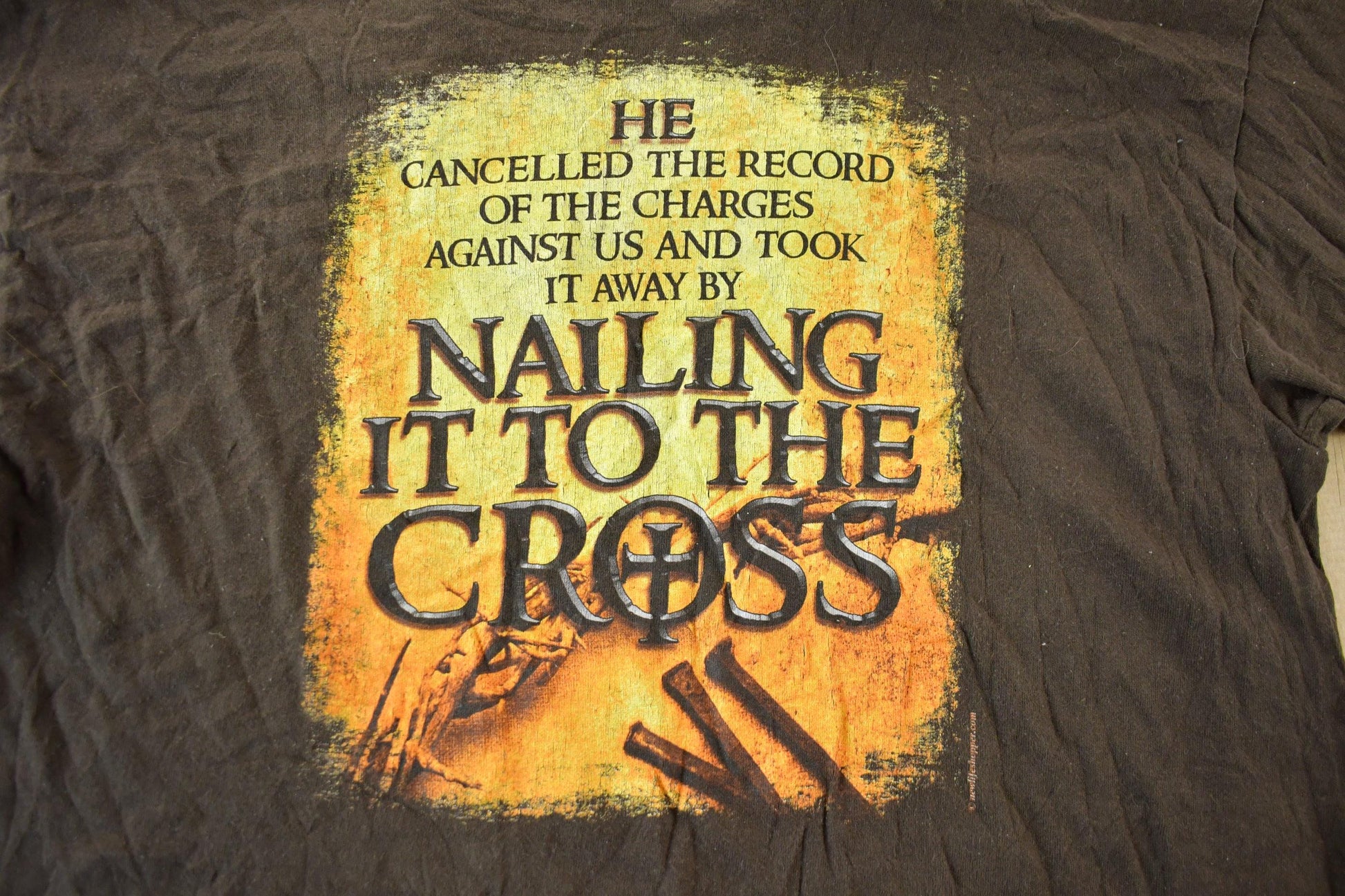 Vintage 2000s Jesus Graphic T-Shirt Men's Large from propervintagecanada