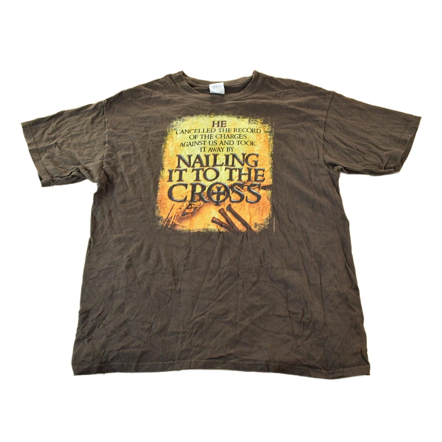 Vintage 2000s Jesus Graphic T-Shirt Men's Large from propervintagecanada