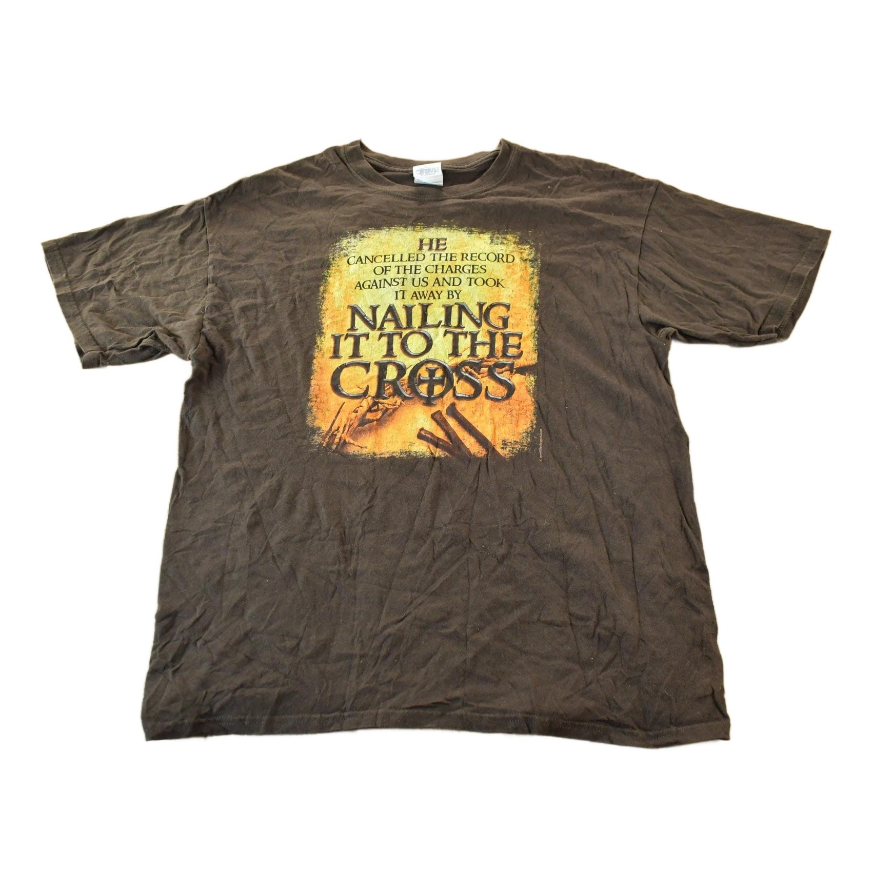 Vintage 2000s Jesus Graphic T-Shirt Men's Large from propervintagecanada