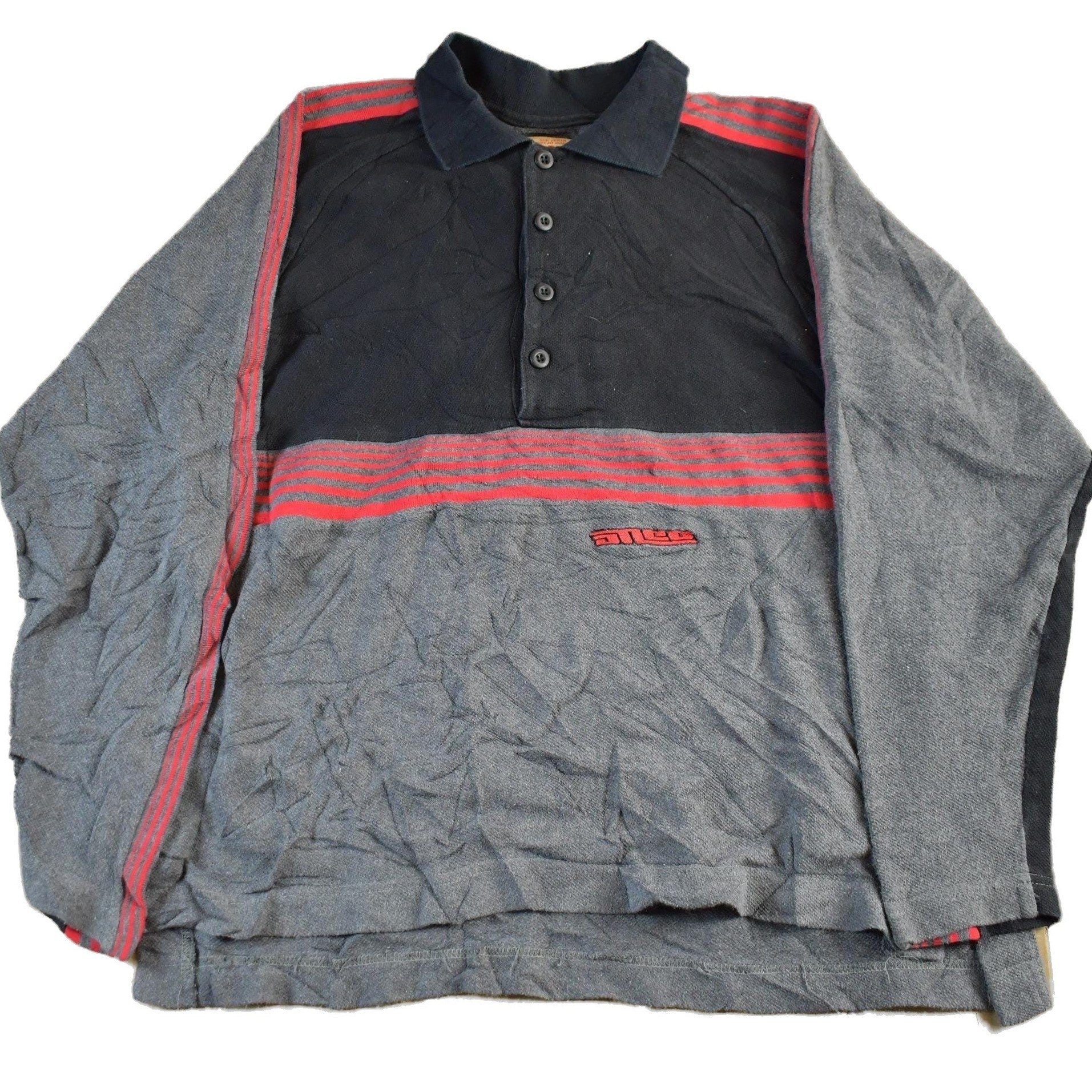 Vintage 2000s JNCO Jeans Rugby Shirt Men's Large from propervintagecanada