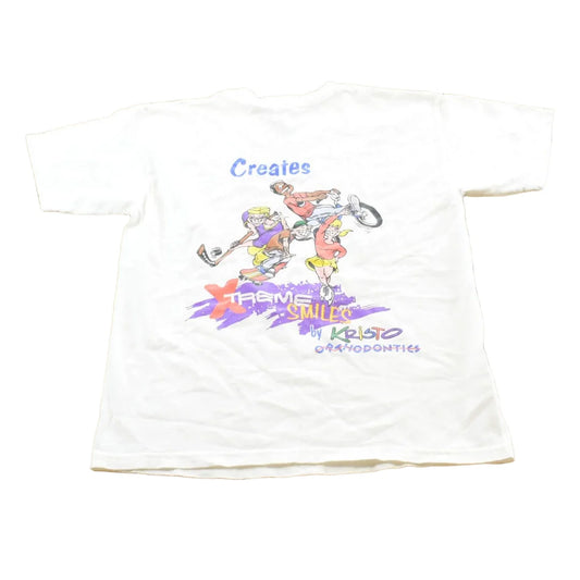 Vintage 2000s Kristo Orthodontics Sports Smiles T-Shirt Mens S from propervintagecanada
