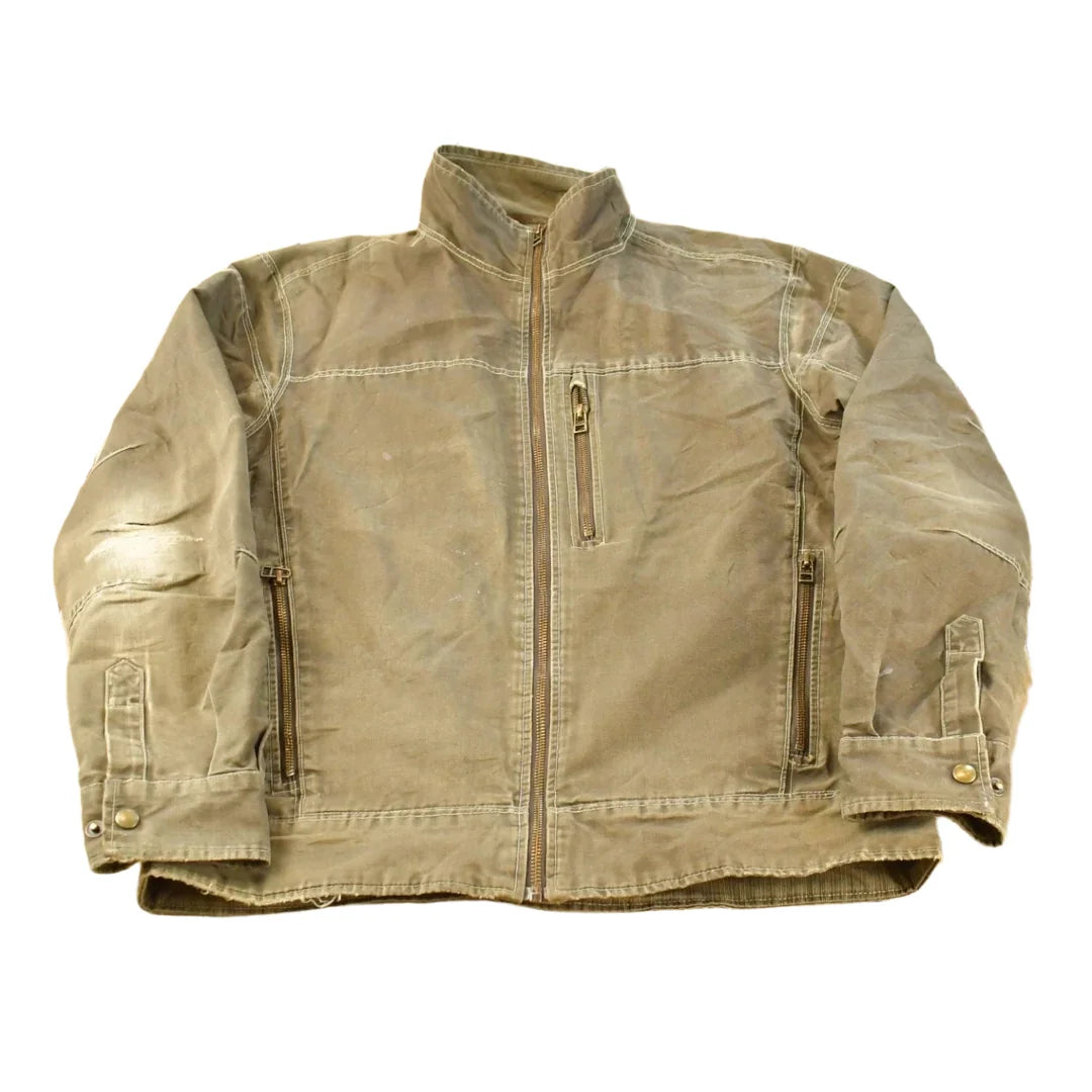Vintage 2000s Kuhl Utility Patina Jacket Men's M / Y2K Streetwear / Outerwear / Outdoorsman from propervintagecanada