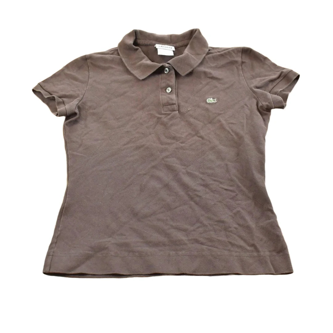 Vintage 2000s Lacoste Logo Short Sleeve Polo Womens S from propervintagecanada