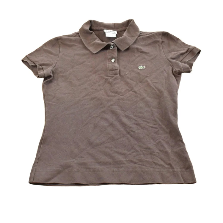 Vintage 2000s Lacoste Logo Short Sleeve Polo Womens S from propervintagecanada