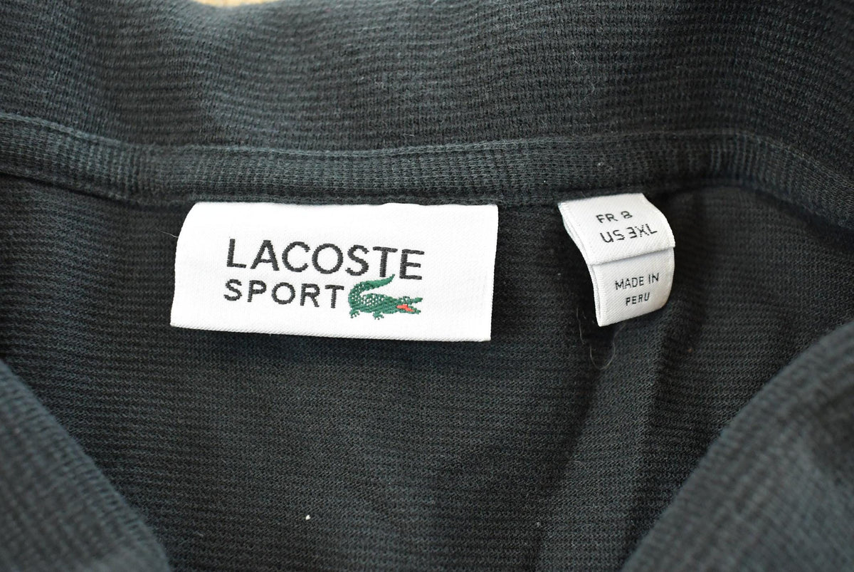 Vintage 2000s Lacoste Sport Logo Short Sleeve Polo Womens XL from propervintagecanada