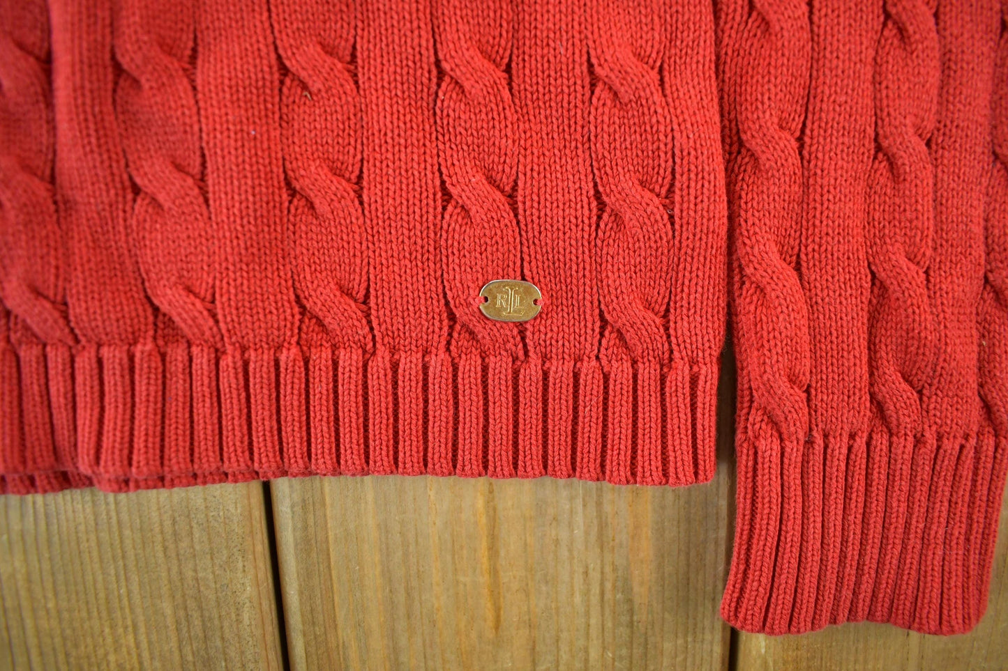 Vintage 2000s Lauren Ralph Lauren Knit Crewneck Sweater Women's Small from propervintagecanada