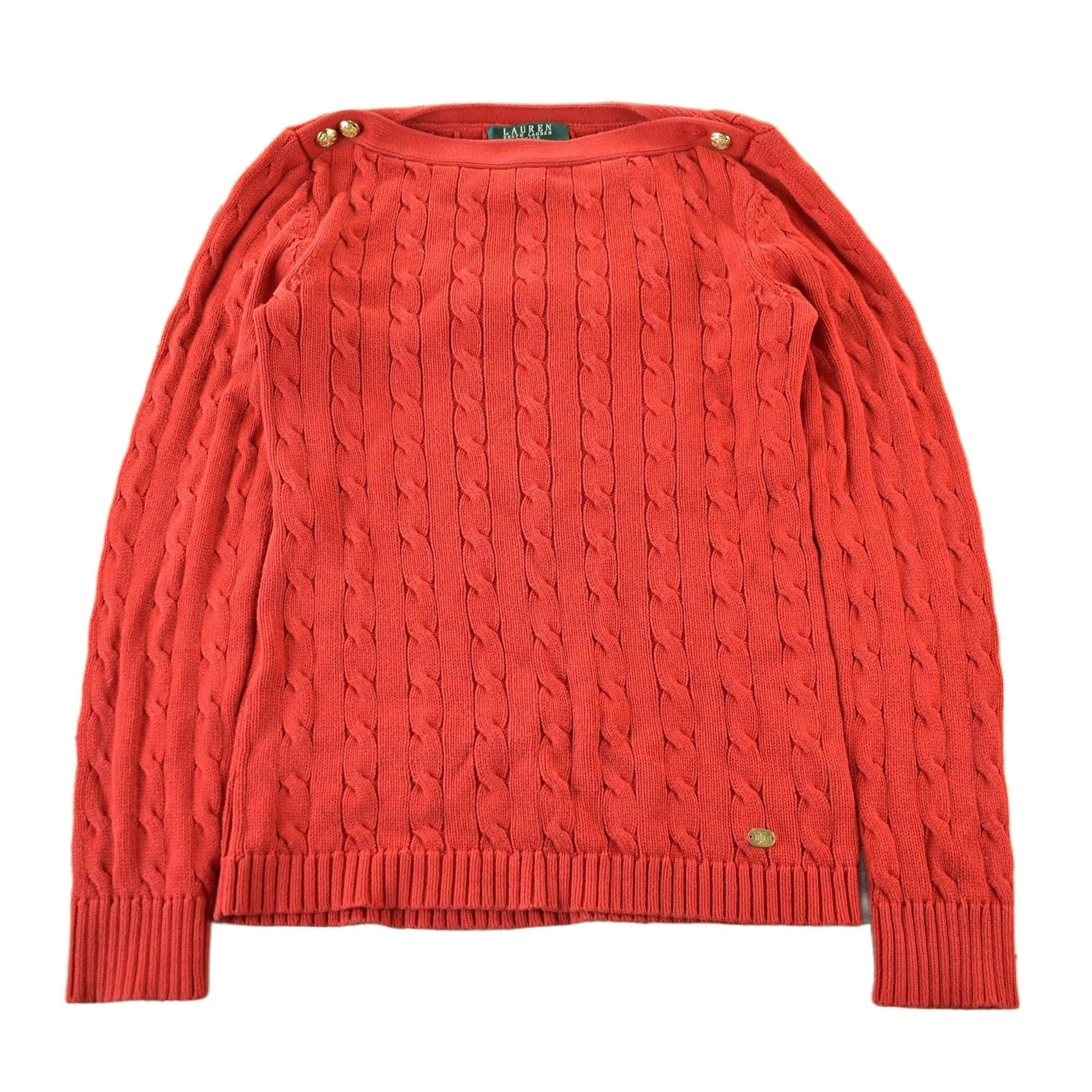 Vintage 2000s Lauren Ralph Lauren Knit Crewneck Sweater Women's Small from propervintagecanada