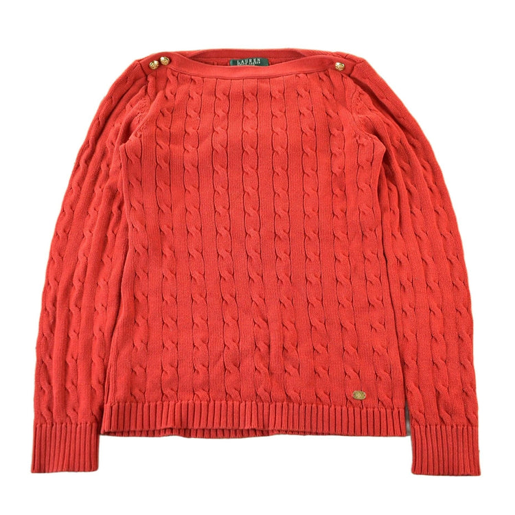 Vintage 2000s Lauren Ralph Lauren Knit Crewneck Sweater Women's Small from propervintagecanada