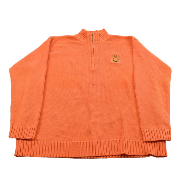 Vintage 2000s Lauren Ralph Lauren Quarter Zip Sweatshirt Men's M from propervintagecanada