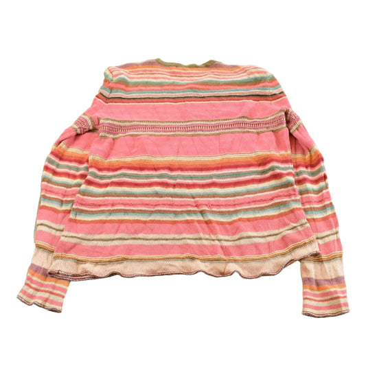Vintage 2000s Lauren Ralph Lauren Striped Knit V-Neck Sweater Women's M from propervintagecanada