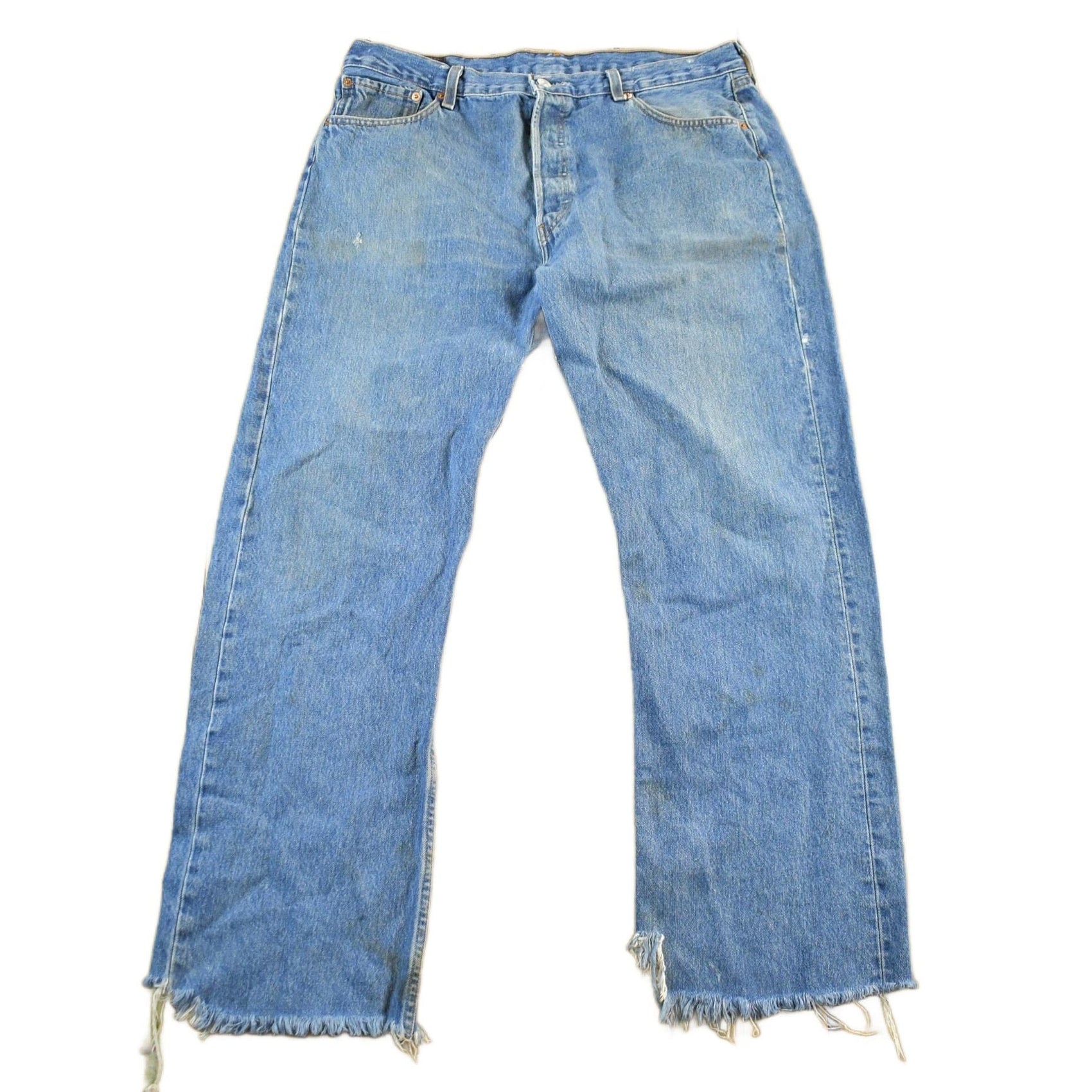Vintage 2000s Levi's 501 Denim Jeans Men's Large 36 x 30 from propervintagecanada
