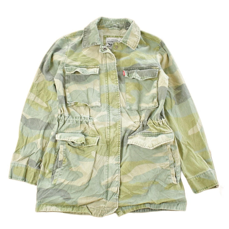 Vintage 2000s Levi's Camo Hunting Jacket Men's XS from propervintagecanada