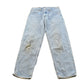 Vintage 2000s Levis Relaxed Fit Tapered Leg 550 Denim Blue Jeans Men's 30 x 31 from propervintagecanada