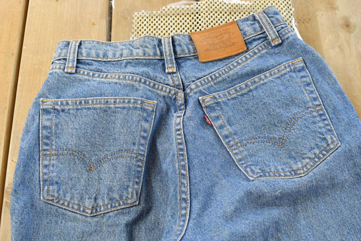 Vintage 2000s Levis Slim Fit 531 Denim Blue Jeans Men's 28 x 31 from propervintagecanada