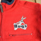 Vintage 2000s Looney Tunes Embroidered Quarter Zip Fleece Sweatshirt Men's Medium from propervintagecanada