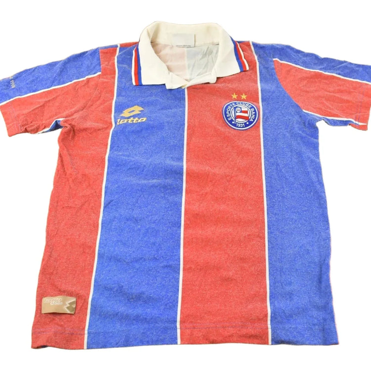 Vintage 2000s Lotto Esporte Clube Bahia Retro Soccer Jersey Kit Men's Large from propervintagecanada