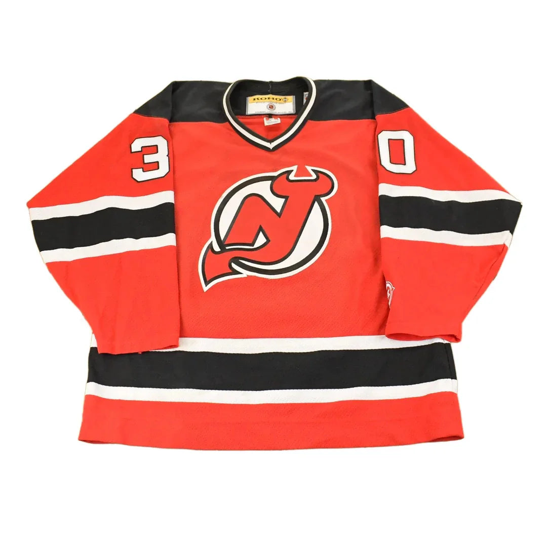 Vintage 2000s Martin Brodeur New Jersey Devils Koho Hockey Jersey Men's Large from propervintagecanada