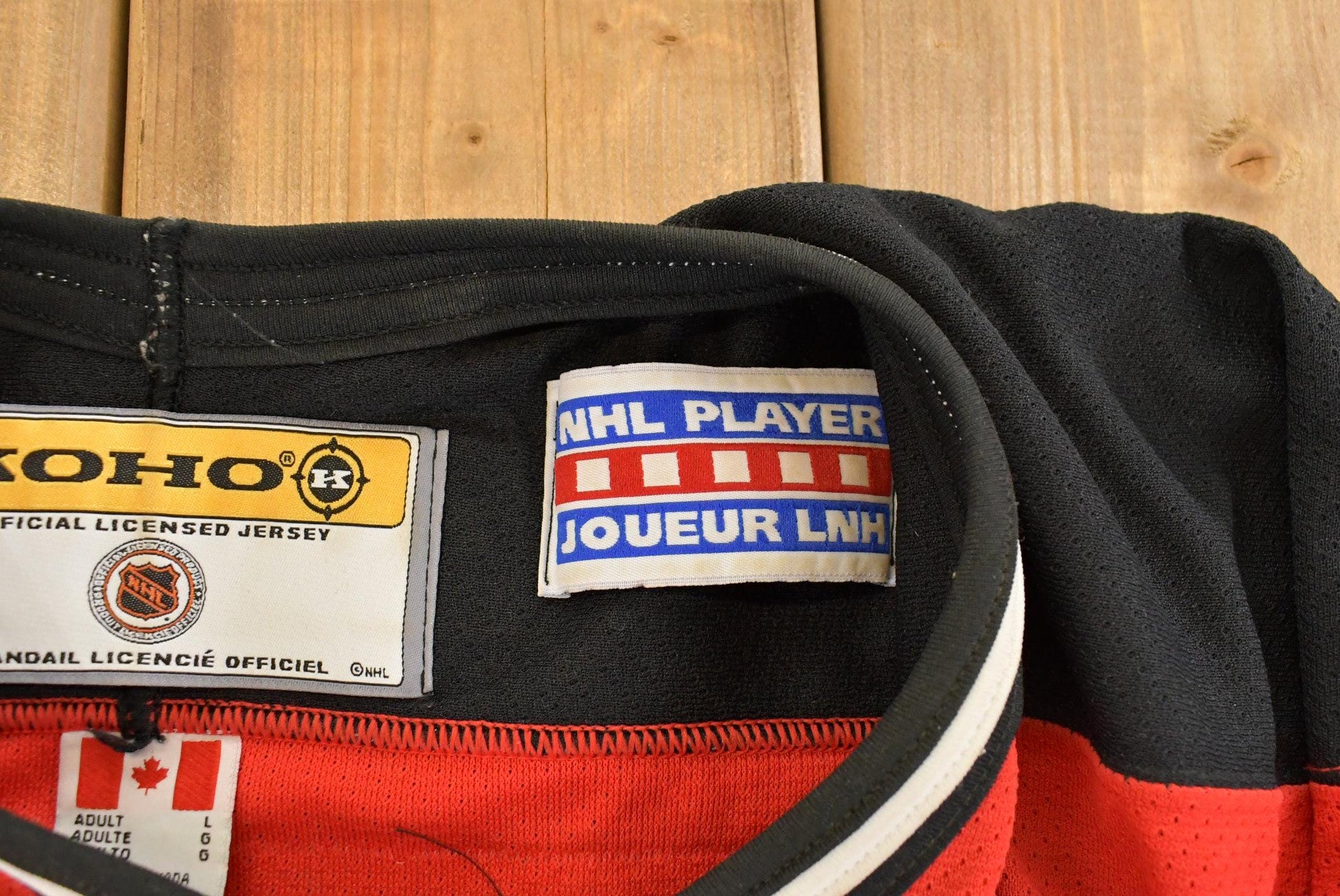 Vintage 2000s Martin Brodeur New Jersey Devils Koho Hockey Jersey Men's Large from propervintagecanada