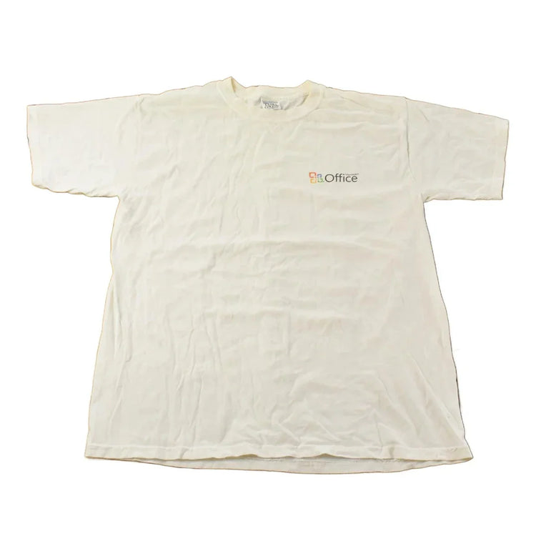 Vintage 2000s Microsoft Office Graphic T Shirt Men's Large from propervintagecanada