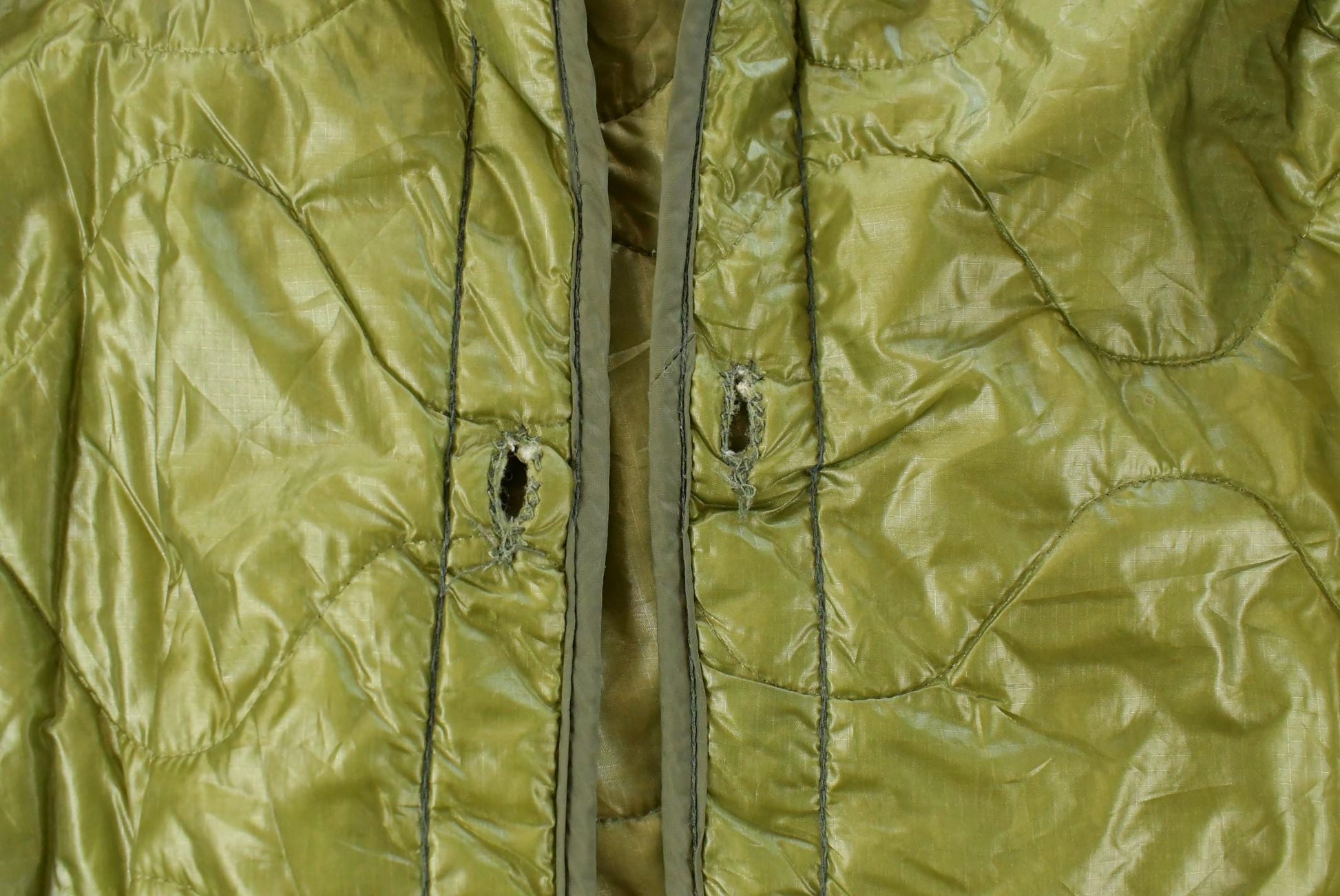 Vintage 2000s Military M65 OG 106 Jacket Lining Men's Medium from propervintagecanada