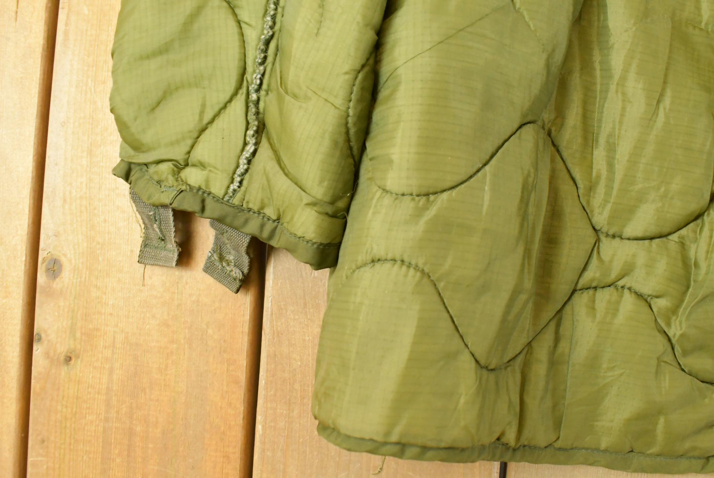 Vintage 2000s Military M65 OG 106 Liner Jacket Men's Medium / Button Up Jacket Liner / Army Green / Army Jacket from propervintagecanada