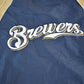 Vintage 2000s Milwaukee Brewers MLB Pull Over Windbreaker Jacket Men's XL from propervintagecanada
