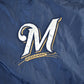 Vintage 2000s Milwaukee Brewers MLB Pull Over Windbreaker Jacket Men's XL from propervintagecanada