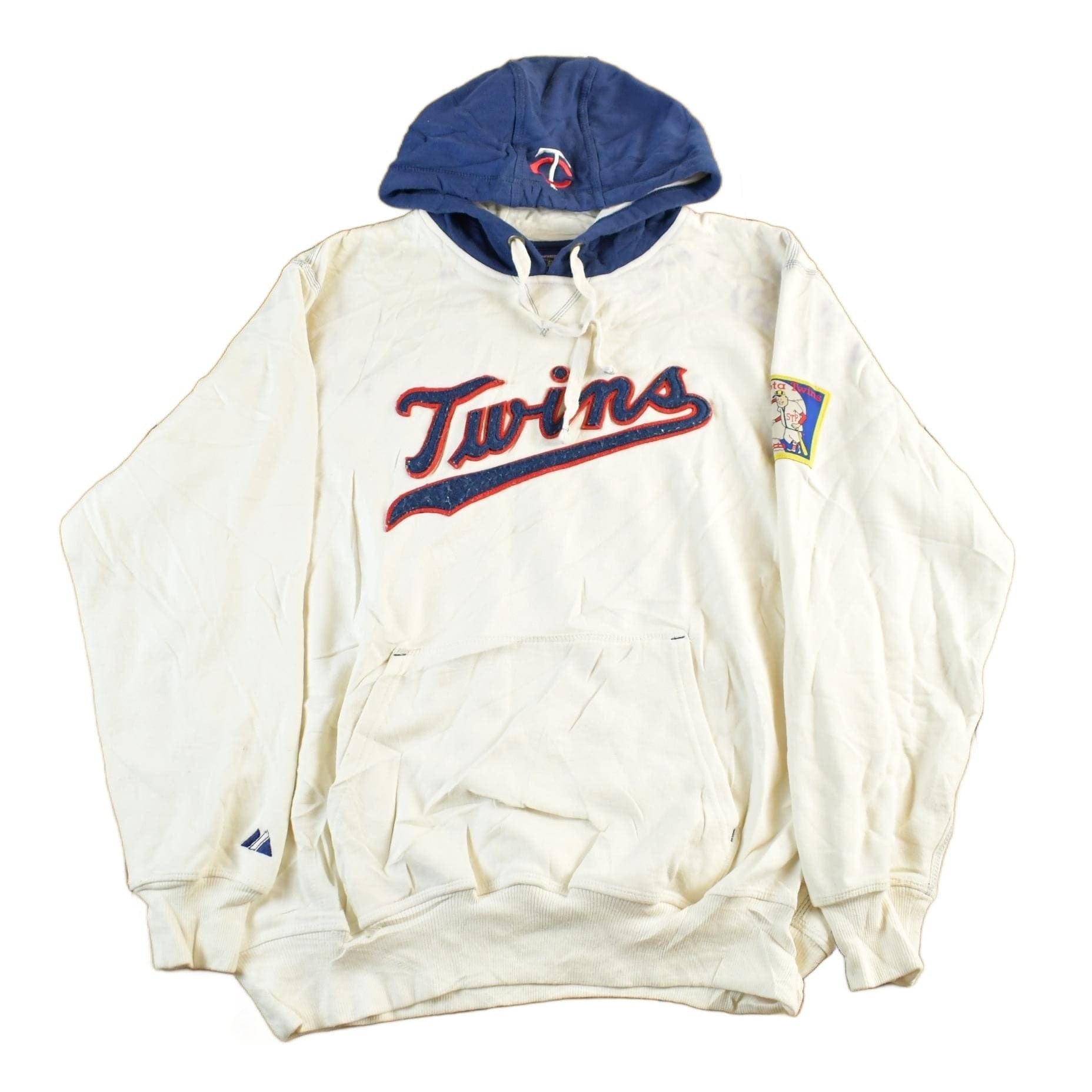 Vintage 2000s Minnesota Twins MLB Hoodie Sweatshirt Men's Large from propervintagecanada