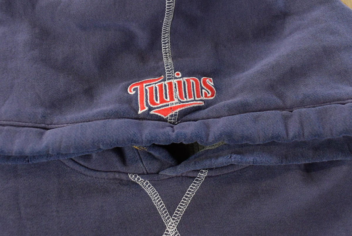 Vintage 2000s Minnesota Twins MLB Majestic Hoodie Sweatshirt Men's 2XL from propervintagecanada