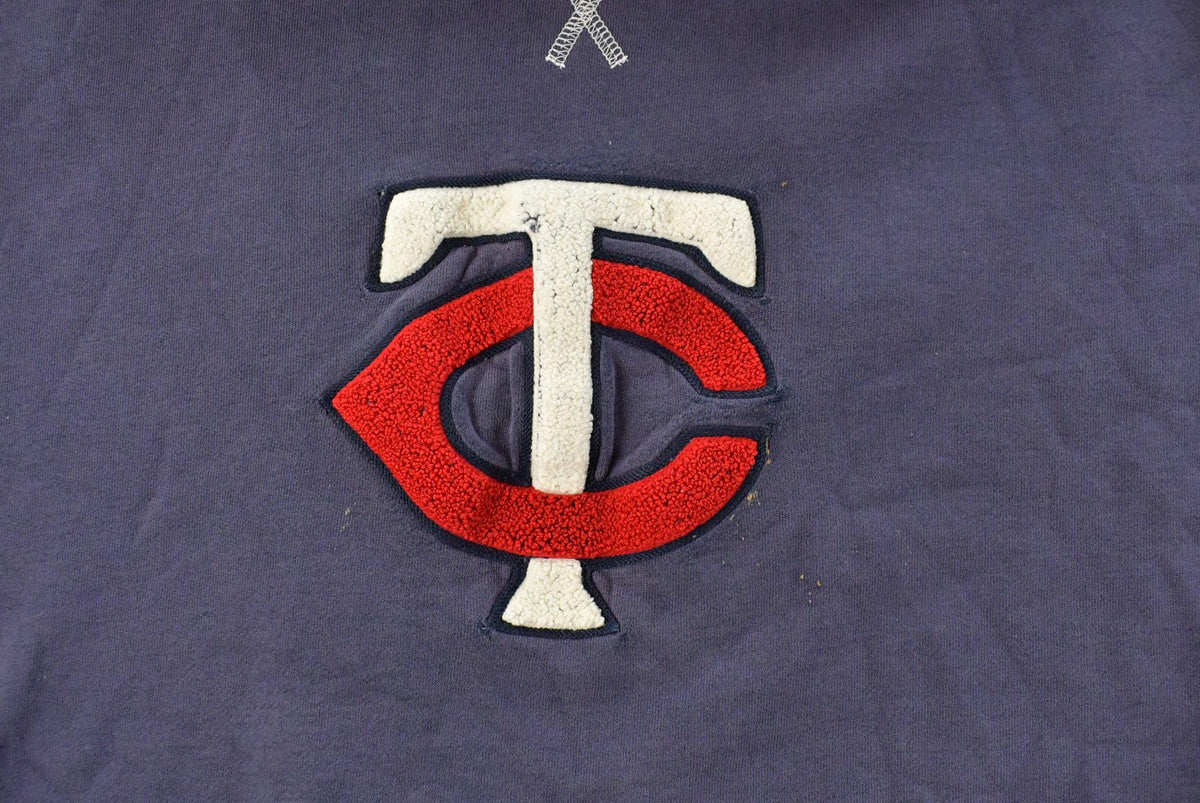 Vintage 2000s Minnesota Twins MLB Majestic Hoodie Sweatshirt Men's 2XL from propervintagecanada