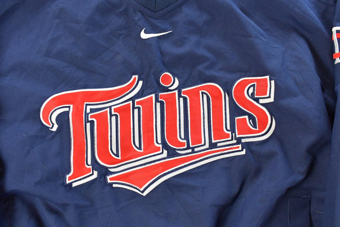 Vintage 2000s Minnesota Twins Nike MLB Pullover Windbreaker Jacket Men's Small from propervintagecanada