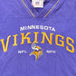 Vintage 2000s Minnesota Vikings NFL V-Neck T-Shirt Men's XL from propervintagecanada