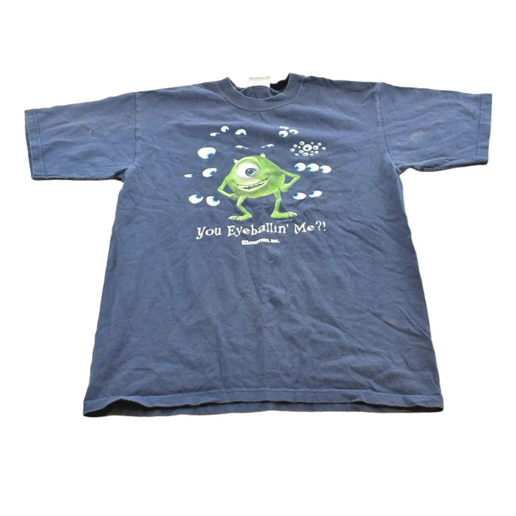 Vintage 2000s Monsters Inc Mike Wazowski Eyeballin Graphic T-Shirt Mens M from propervintagecanada