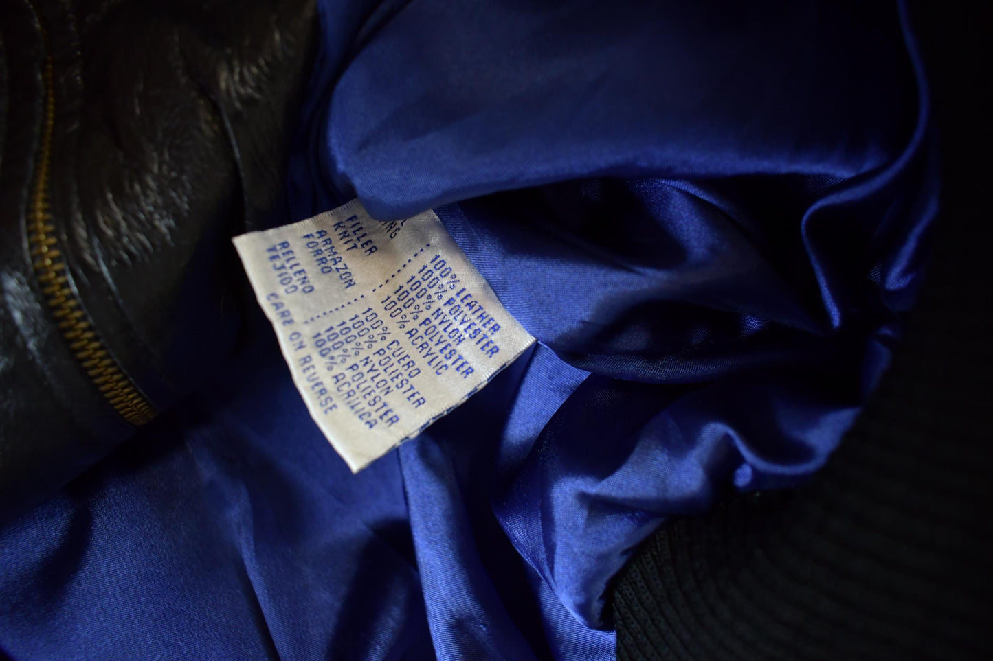 Vintage 2000s New York Giants NFL Leather Varsity Jacket Men's Large from propervintagecanada